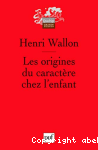 Les Origines du caractère chez l'enfant vignette